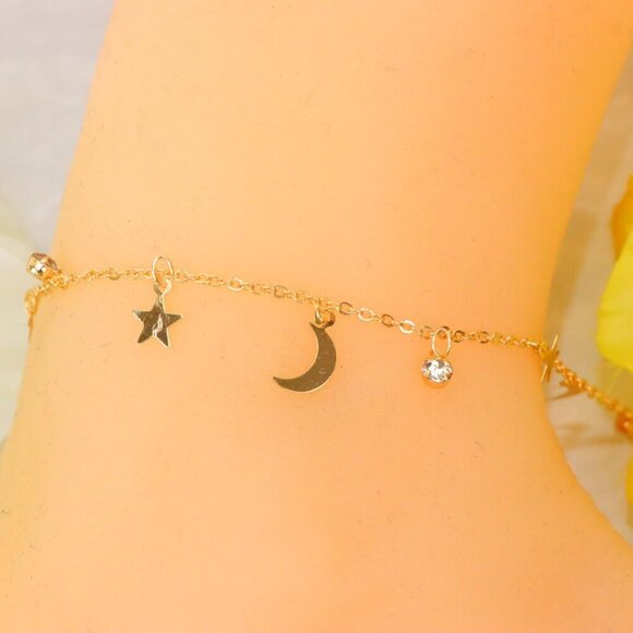 Minimalist Anklet, Sleek & Modern Design, Women’s Fashion, YC110299-A - Picture 1 of 10